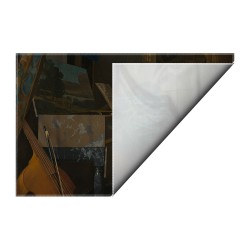 کادوپیچ پارچه‌ ای طرح دختری پشت ساز ویرژینال از ورمر