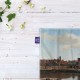 کادوپیچ پارچه‌ ای طرح نمایی از دلفت از ورمر