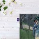 کادوپیچ پارچه‌ ای طرح صحبت زیر درختان زیتون از ماتیس