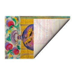 کادوپیچ پارچه‌ ای طرح تنگ ماهی قرمز از ماتیس