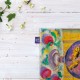 کادوپیچ پارچه‌ ای طرح تنگ ماهی قرمز از ماتیس