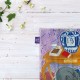کادوپیچ پارچه‌ ای طرح نمای داخلی با سگ از ماتیس