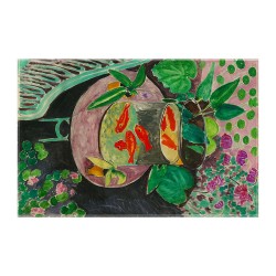 کادوپیچ پارچه‌ ای طرح ماهی قرمز از ماتیس