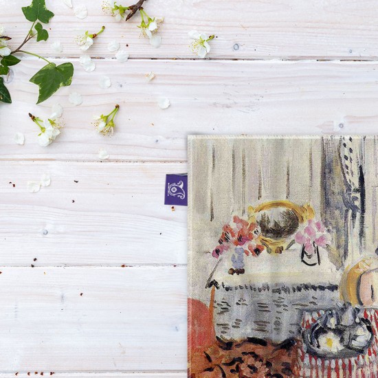 کادوپیچ پارچه‌ ای طرح چای صبحگاهی از ماتیس