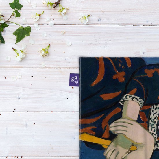 کادوپیچ پارچه‌ ای طرح مدرس روژ از ماتیس