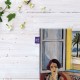 کادوپیچ پارچه‌ ای طرح زن نشسته جلوی پنجره باز از ماتیس