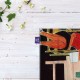 کادوپیچ پارچه‌ ای طرح کتابخوان جلوی پس زمینه مشکی از ماتیس
