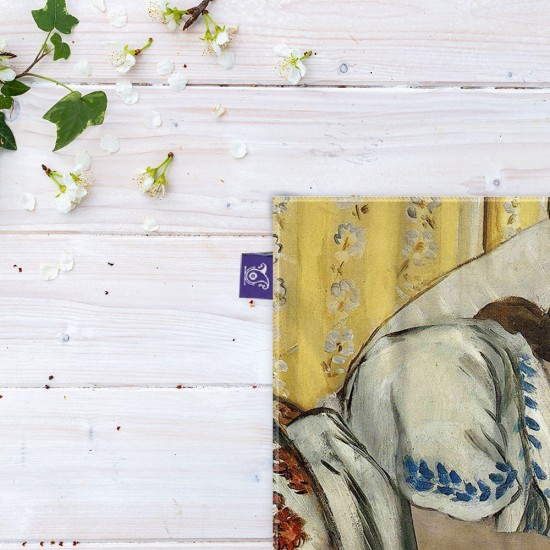 کادوپیچ پارچه‌ ای طرح پرتره مارگریت خوابیده از ماتیس