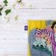 کادوپیچ پارچه‌ ای طرح اودالیسک با عبای بنفش از ماتیس