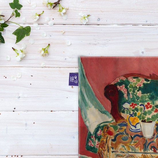 کادوپیچ پارچه‌ ای طرح اشیاء بی جان از ماتیس