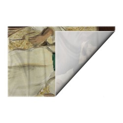 کادوپیچ پارچه‌ ای طرح کمربند سبز از ماتیس