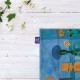 کادوپیچ پارچه‌ ای طرح پنجره آبی از ماتیس