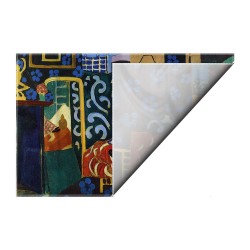 کادوپیچ پارچه‌ ای طرح اشیاء بی جان، بادمجان ها  از ماتیس