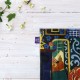 کادوپیچ پارچه‌ ای طرح اشیاء بی جان، بادمجان ها  از ماتیس