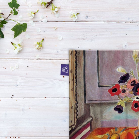کادوپیچ پارچه‌ ای طرح اشیاء بی جان از ماتیس