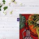 کادوپیچ پارچه‌ ای طرح اشیاء بی جان، ماگنولیا از ماتیس