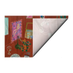 کادوپیچ پارچه‌ ای طرح استودیوی قرمز از ماتیس