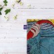کادوپیچ پارچه‌ ای طرح پیراهن سبز رومانیایی از ماتیس