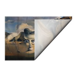 کادوپیچ پارچه‌ ای طرح افغانستانی نامرئی با خیال از دالی