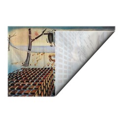 کادوپیچ پارچه‌ ای طرح از هم پاشیدگی تداوم حافظه از دالی
