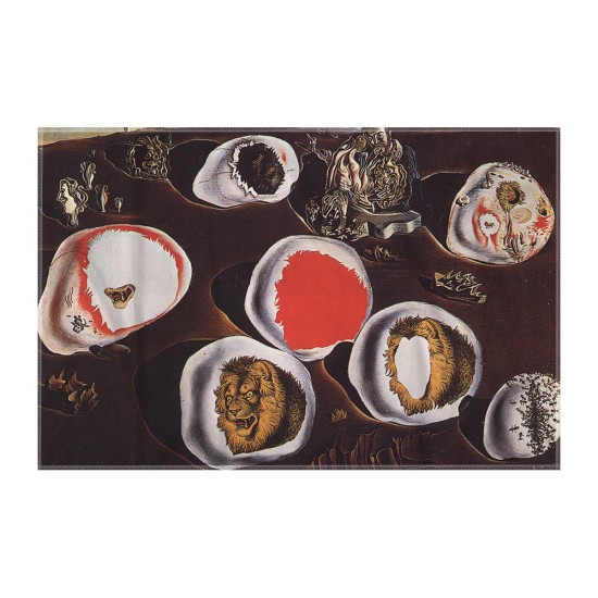 کادوپیچ پارچه‌ ای طرح تطابق میل از دالی