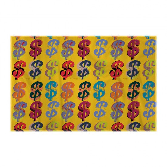 کادوپیچ پارچه‌ ای طرح ۹ علامت دلار از وارهول