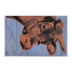 کادوپیچ پارچه‌ ای طرح گاو از وارهول