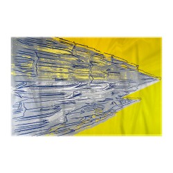 کادوپیچ پارچه‌ ای طرح کلیسای جامع کلن از وارهول