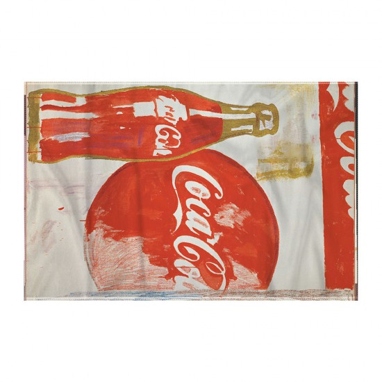 کادوپیچ پارچه‌ ای طرح کوکا کولا از وارهول