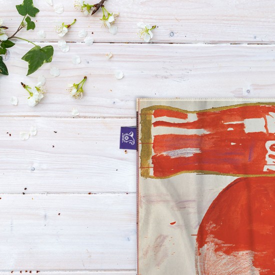 کادوپیچ پارچه‌ ای طرح کوکا کولا از وارهول