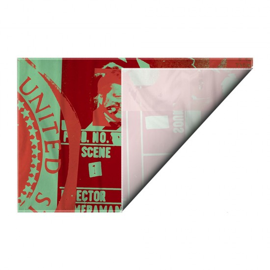 کادوپیچ پارچه‌ ای طرح ۲۲ نوامبر ۱۹۶۳ از وارهول