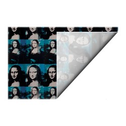 کادوپیچ پارچه‌ ای طرح چهار مونالیزا از وارهول