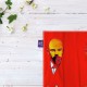 کادوپیچ پارچه‌ ای طرح لنین قرمز از وارهول