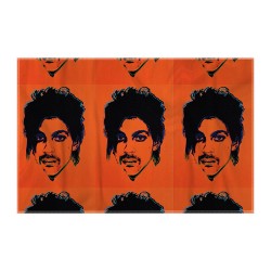 کادوپیچ پارچه‌ ای طرح پرینس نارنجی از وارهول