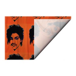 کادوپیچ پارچه‌ ای طرح پرینس نارنجی از وارهول