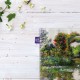 کادوپیچ پارچه‌ ای طرح قوس های گلدار از مونه