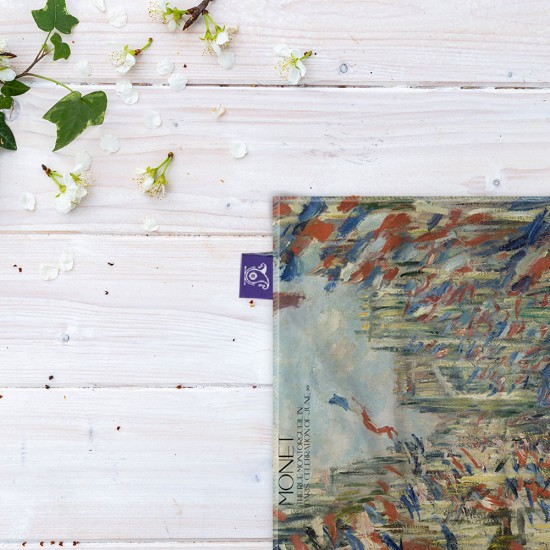 کادوپیچ پارچه‌ ای طرح جشن ۳۰ ژوئن از مونه