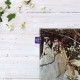 کادوپیچ پارچه‌ ای طرح زنی در باغ از مونه