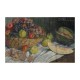 کادوپیچ پارچه‌ ای طرح طبیعت بی جان با خربزه شیرین از مونه