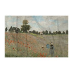 کادوپیچ پارچه‌ ای طرح دشت شقایق از مونه