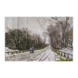 کادوپیچ پارچه‌ ای طرح جاده ای به سمت مزرعه سنت سیمون از مونه