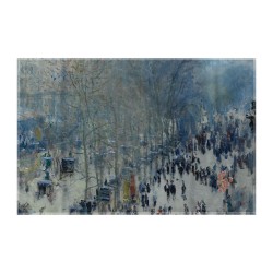 کادوپیچ پارچه‌ ای طرح بلوار د کاپوسین از مونه