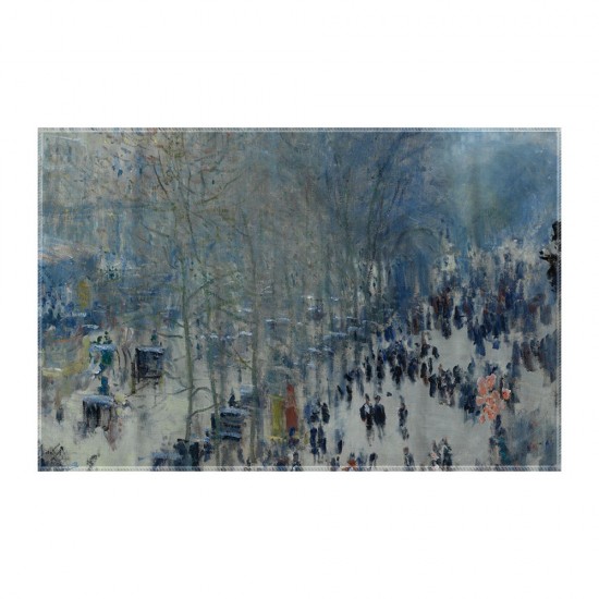 کادوپیچ پارچه‌ ای طرح بلوار د کاپوسین از مونه