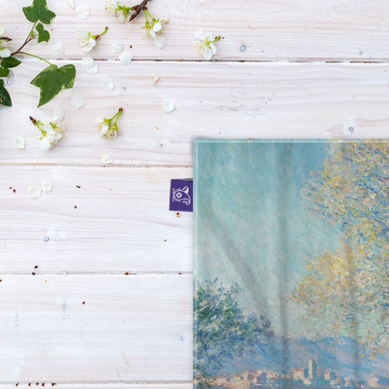 کادوپیچ پارچه‌ ای طرح نمای آنتیب از لا سلیس از مونه