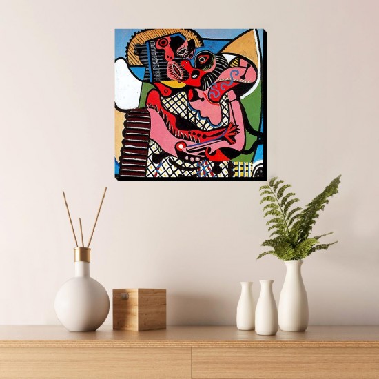 تابلو شاسی طرح بوسه از پیکاسو