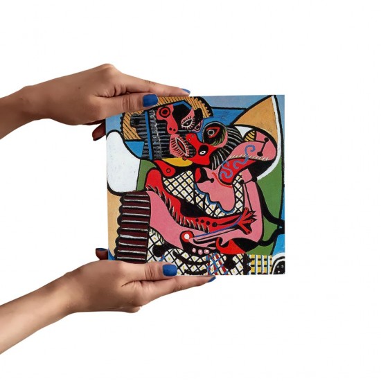 تابلو شاسی طرح بوسه از پیکاسو