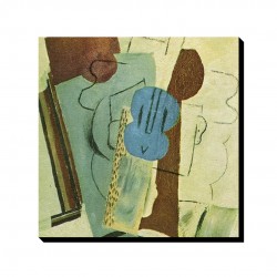 تابلو شاسی طرح زن با گیتار از پیکاسو