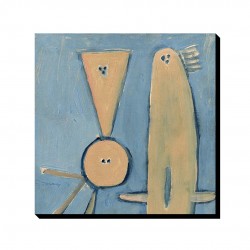 تابلو شاسی طرح در ساحل از پیکاسو