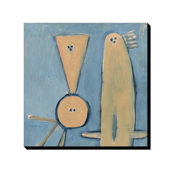 تابلو شاسی طرح در ساحل از پیکاسو