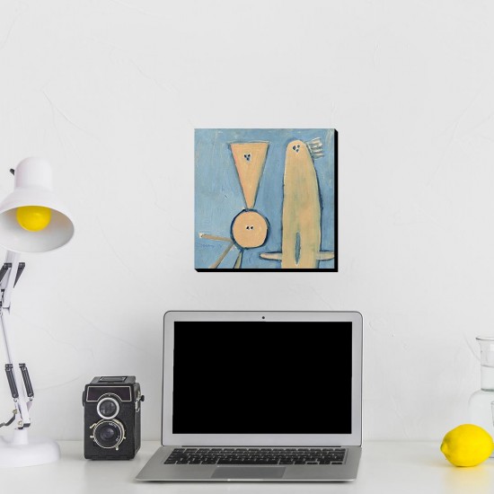 تابلو شاسی طرح در ساحل از پیکاسو